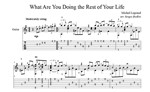 What Are You Doing the Rest of Your Life? - для гитары
