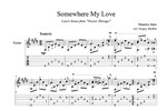 Somewhere My Love (Доктор Живаго) - для гитары