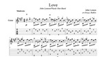 Love (Джон Леннон) - для гитары