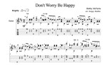 Don't Worry Be Happy (Бобби Макферрин) для гитары