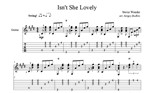 Isn't She Lovely (Стиви Уандер) для гитары
