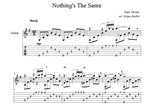 Nothing's The Same (Гэри Мур) для гитары