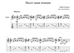 Несет меня течение (Юрий Антонов) для гитары