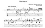 The Prayer (Молитва) ноты для гитары