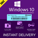 Windows 10 Professional Edition INSTANT DELIVERY