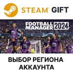 Football Manager 2024SteamВыбор Региона