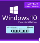 Windows 10 Professional 32/64 Bit подлинный ключ