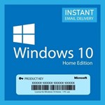 Windows 10 Домашняя лицензия 32/64-бит - OEM-ключ Windo