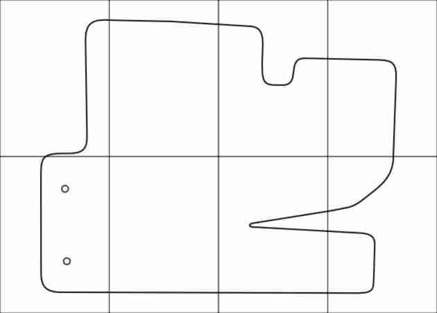 HYUNDAI IX 35 2010-15 Лекала автоковриков