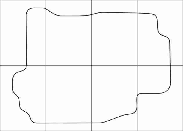 INFINITY M 35-45 2003-2010 Лекала автоковриков