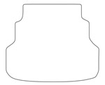 Toyota Avensis (03-09) (Combi) багажник. Лекало коврика