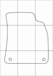 AUDI A5-S5 Coupe 2007-- Лекала автоковриков, вектор - изображение № 4