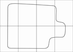 CITROEN C 5 2004-2007 Лекала автоковриков, вектор