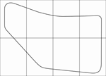 DAEWOO SENS 2005-2009 Лекала автоковриков, вектор - изображение № 3