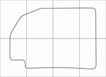 DERWAYS JEEP (China) Лекала автоковриков, вектор - изображение № 2