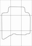 GREAT WALL HOVER 2004-- Лекала автоковриков - изображение № 5