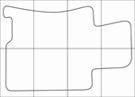 HONDA ACCORD 2008-2013 Лекала автоковриков
