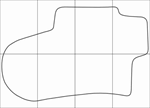 HYUNDAI COUPE 2005-2008 Лекала автоковриков