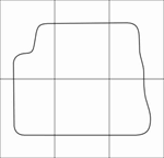 HYUNDAI GETZ 2002-11 Лекала автоковриков - изображение № 3