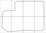 HYUNDAI GRANDEUR 2005-2012 Лекала автоковриков