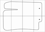 HYUNDAI SOLARIS 2010-- Лекала автоковриков