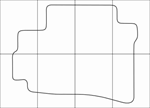 LEXUS IS - 200 1998-2006 Лекала автоковриков