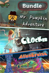 ️Clocker & Mr. Pumpkin Adventure & Alien Cruis XBOX