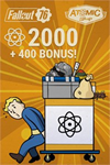 ️Fallout 76: 2000 (+400 Bonus) Atoms XBOXDLC