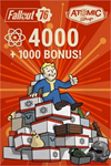 ️Fallout 76: 4000 (+1000 Bonus) Atoms XBOXDLC