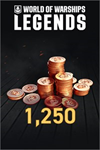 ️World of Warships: Legends - 1,250 Doubloo XBOXDLC