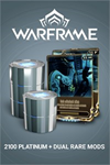 ️Warframe®: 2100 Platinum + Dual Rare Mods XBOXDLC