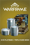 ️Warframe®: 3210 Platinum + Triple Rare Mod XBOXDLC